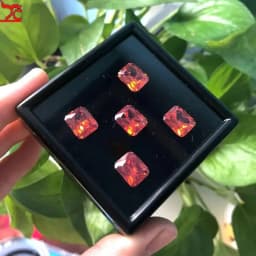 10Pcs/lot Wholesale Gemstone Storage Display Box Loose Diamond Jewelry Organizer Case Pendant Holder Acrylic Glass Top Gem Jars