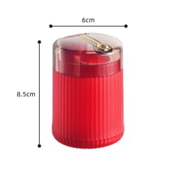 Pop-up Automatic Toothpick Dispenser Portable Plastic Toothpick Holder Container Creative Press Toothpick Storage Box Organizer