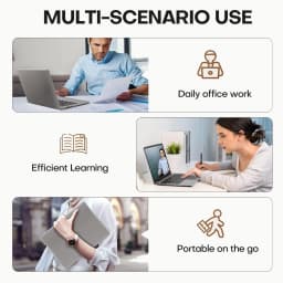 Xiaman Ultra Slim Windows 11 Laptop Computer 14.1" 12GB RAM 1TB 2TB SSD Intel A3950 Notebook 1920*1080 Office Study Computer PC