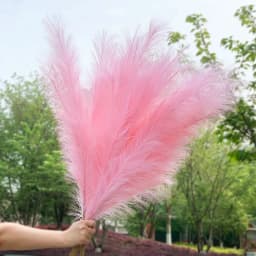 1Pcs 120cm Artificial Reed Flower Bouquet Plume Pampas Grass Dried Flowers For Home Room Decor Wedding Birthday Party Supplies