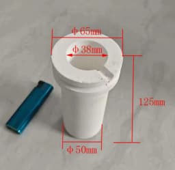 1-3KG Ceramic Shield Gold Melting Cup Foundry Crucible For Induction Furnace Quartz Coat Metal Casting,Jewelry Making Tools