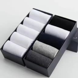 20Pcs/Lot Men's Pure Cotton Socks Plus Size Solid Color Casual Office Business Long Socks Breathable Soft Men's Socks EU39-48