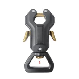Dog Leash Clasp Heavy Duty Swivel Frog Clip Quick Release Locking Buckle for Extra Large Dogs Outdoor Walking Training
