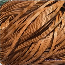 10 Meters PE Gradient Flat Synthetic Rattan Material Roll Handmade Weaving Rope Repair Furniture Bed Sofa Chair Table Basket