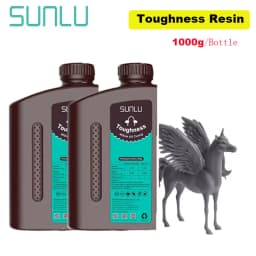 SUNLU 2KG Nylon-Like/ Toughness / High Temperature 3D Resin 405nm UV Resin For Most SLA/DLP/LCD 3D Printer Material UV Sensitiv