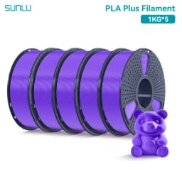 SUNLU 5KG PLAPLUS Filament 1.75MM Neatly Arranged No Knots No Bubble Eco-Friendly Non-Toxic Odorless Bright Color Good Toughness