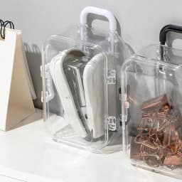 1Pc 5*7cm Transparent Mini Suitcase Trolley Luggage Handbag Model Earrings Necklace Ring Gift Display Box Candy Packaging Box