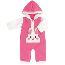 Baby Doll Clothes 43cm Brown Bear Romper for 18" AG Girl Dolls Outfits