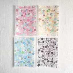 WAKAWAKA Star Dot Scrapbooking Sticker Cute Basic Elements Dual Material PET Glitter Synthetic Paper Journal Planner DIY