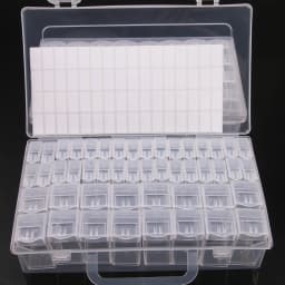 5D DIY Diamond Painting Tools Accessories Storage Box Container Diamond Embroidery Accessories Drill Box Mosaic Container Case