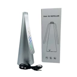 1/3 Pack Fly Fans for Tables Fly Swatter for Indoors USB/Battery Powered Tabletop Fly Killer for Kitchen Food Safety Device