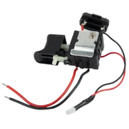 Electric Hand Drill Trigger Switch With Light Adjustable Speed 7.2V To 24V Maximum Current 16A Power Tool Accessory