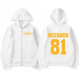TV Heated Rivalry LIya Rozanov 81 Zipper Hoodies Men's Women Clothing Fashion Zip Up Sweatshirts Long Sleeve Jackets Streetwear
