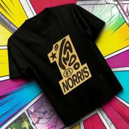 Lando Norris Cotton Top Tees Men Comfortable 80s Retro University 2000s Harajuku Top Tees Punk Pastel 2000s Graphic Colorful