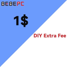 BEBEPC Compact PC Case with Small Laptop Case Flexible Power Supply
