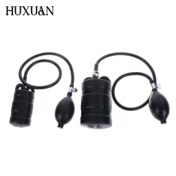 Pipe Natural Rubber Drain Air Bag Inflatable Bung Stop Plug Block Hand-operated Gasbag DN 100/75/50mm