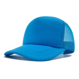 Customized Printed Logo Sponge Mesh Cap Solid Color Baseball Hat Sunshade And Sun Protection Travel Caps Truck Cap Duckbill Hats