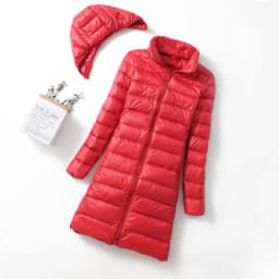 Plus Size New Women Thin Down Jacket White Duck Down Ultralight Jackets Autumn And Winter Warm Coats Puffer Portable Outwear