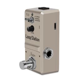 Rowin LN-332S Loop Station 48K Looper Pedal Unlimited Overdubs 10 Minutes of Looping, 1/2 Time, and Reverse Pedal True Bypass