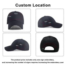 Custom Logo Baseball Cap Text Photo Team Embroidery Bone Gorras Diy Casquette Snapback Hat For Men Women