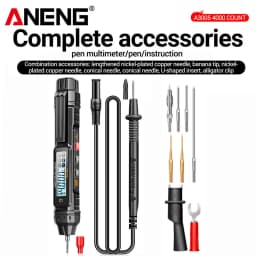 ANENG A3005 Pen Type Multimeter Digital Professional Mini AC/DC Voltage 4000 Counts Meter Resistance NCV Ohm Diode Tester Tools