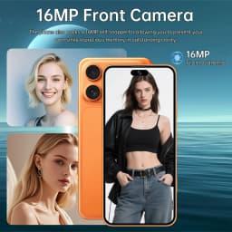 K-Touch Smartphone Android 5G For 17 Pro Max Smart Mobile Phones Dual Sim 22G+2TB Cell Phone Face Unlocked 7.3inch HD 5G Dual SIM 7800mAh Battery