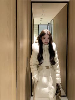 Thickened Long down Cotton Jacket Women's Winter New Style Slim Fit Waistcoat Hooded Versatile Warm Coat Outerwear