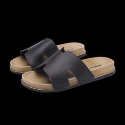 Fashion Black Slippers Man Comfortable Soft Platform Slippers For Men Designer Casual Slippers Outdoor Beach Shoes Men's Slides