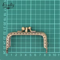 10pcs Double layer DIY Metal Frame Purse for Clutch Coins Bag Handle Kiss Clasp Lock Accessories For Bag 8.5/10.5/12.5/15/18