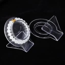 1/10pcs Clear Jewelry Bracelet Display Holder Bangle Organizer Rack Transparent Acrylic Bracelet Display Collar Stand Holder
