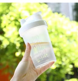 Leeseph Shaker Bottle with Shaker Balls Leak Proof Drink Shaker Bottle for Shake and Pre Work Out Best Shaker Cup (BPA Free)