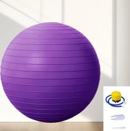 Yoga Ball 75cm Explosion-proof Gym Equipment for Pilates Bodybuilding Balance Training Rehabilitation Exercise Add-ons