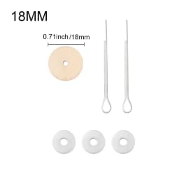 10 Sets Wood Joints Connectors For Handmade Teddy Bear Craft Children Kids Toy DIY Scrapbooking Manual Handicraft Accessory