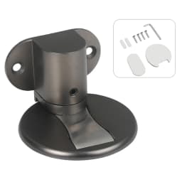 Magnetic Door Stopper Anti-Collision Adjustable Door Floor Stop Holder Catch