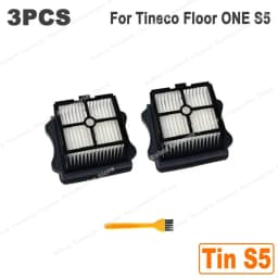Fit For Tineco Floor ONE S5 / S5 Pro 2 / S5 Pro / S5 Blue, But Not For Tineco S5 Combo and S5 Steam Roller Brush and Filter