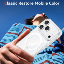 Luxury For Magsafe Transparent Case For iPhone 18 17 16 15 14 13 12 11 Pro Max Mini XR Magnetic Wireless Charge Back Cover Case