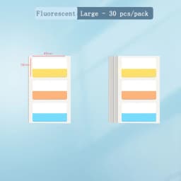 240PCS Sticky Notes Loose-leaf Paper Index Stickers Label Stickers Classification Instructions Sticky Strong Bookmark