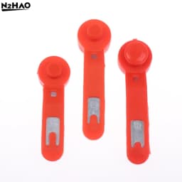 2Pcs Ball Valve Handle Replacement Iron Long Handle Leak Proof Ergonomic Universal Fit For Gas Pool Faucet Water Garden Outdoor
