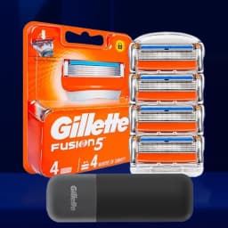 Gillette Fusion 5 Razor Blades Replacement Blades for Men's Wet Razors