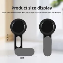 Magnetic Laptop Phone Holder Computer Monitor Side Cell Phone Foldable Display Expansion Phone Stand for Xiaomi iPhone Samsung