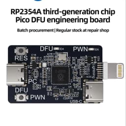 SUNSHINE RP2354A Pico DFU Engineering Board One‑Click DFU PWND Tool for iPhone XR‑11Pro Max iPad Repair