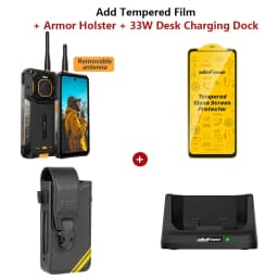 Ulefone Armor 26 Ultra Walkie Talki Rugged Smartphone 12GB+512GB Android 13 6.78 inch 15600mAh MediaTek Dimensity 8020 5G NFC