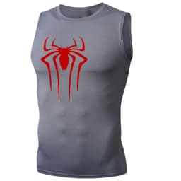 Y2K Compression T Shirt Men Workout Top Summer Sports Tights Running Tank Top Quick Dry Fitness Tank Top Skinny Vest Tight Tank