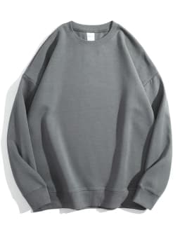 Oversized Sweatshirt Green Mint Women Basic Long Sleeve Tops Boyfriend Pink Loose Pullovers Women Sweatshirts No Hood Cotton