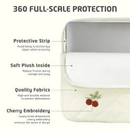 Cute Laptop Case 13 14 15 16 Inch for Macbook Air/Pro Laptop Sleeve Soft Pouch for Xiaomi, Lenovo Girl Notebook Bag Computer Bag