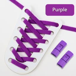 1 Pair No Tie Shoe Laces Press Lock Shoelaces Without Ties Elastic Laces Without Ties Sneaker Kids Adult Flat Shoelace for Shoes
