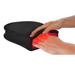 Red & Infrared Light Therapy Device for Hand Pain Relief Near Infrared Mitten Glove for Arthritis Fingers Double Side LED 880NM