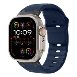 Sport Silicone Strap for Apple watch ultra 2 band 49mm Stainless Steel correa bracelet iwatch Series 9 8 7 6 5 SE 45mm 44mm 42mm