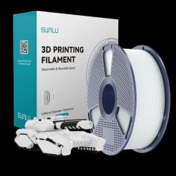 SUNLU 1KG PLA 3D Printer Filament 1.75mm Neatly Wound 3D Printing Filament Fit Most FDM 3D Printers, 1kg Spool (2.2lbs)