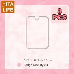 Italife Anime Badge Case Protective Cover Anti-scratch Animation Accessories Pin Case For Ita Bag Backpack H330